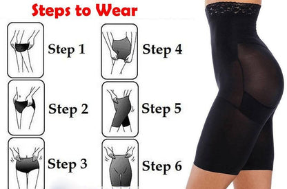 4-in-1 Seamless Body Shaper – Instant Tummy, Thigh & Hip Slimming Shapewear